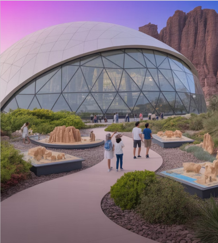 Geo-Adventure Park in Oman  Botanic Garden