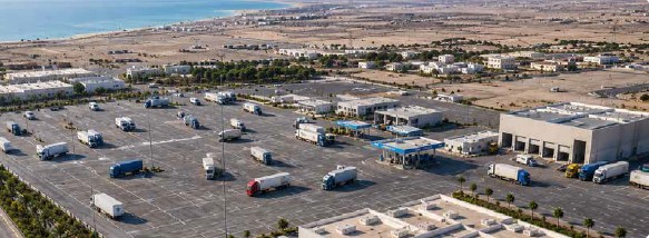 مركز النقل والخدمات اللوجستية المتكاملة في ولاية بهلاء